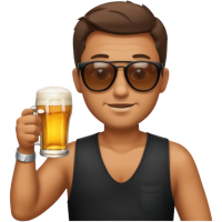 emojis.com men-dringing-beer